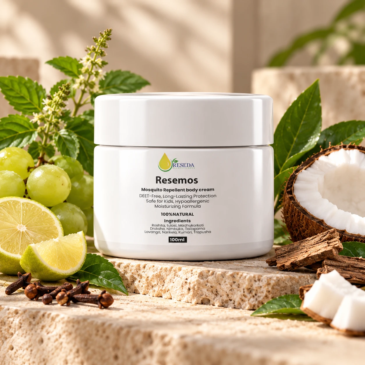 Resemos mosquito repellent body cream